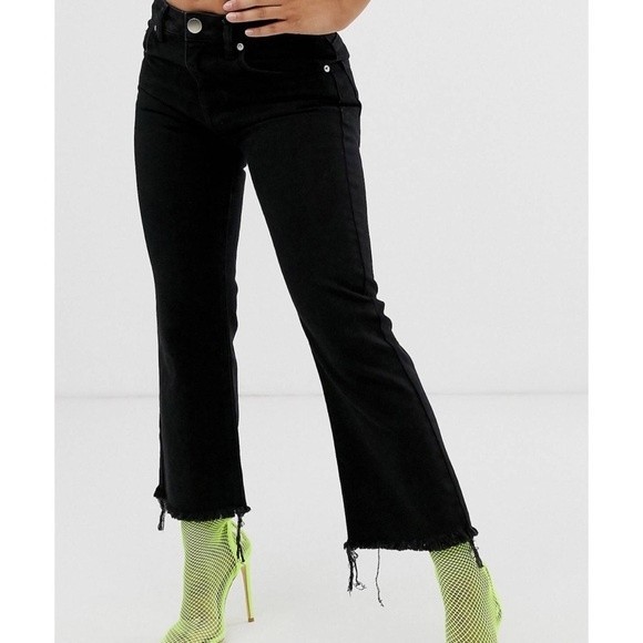 ASOS Petite Egerton rigid cropped flare jeans - Picture 4 of 4